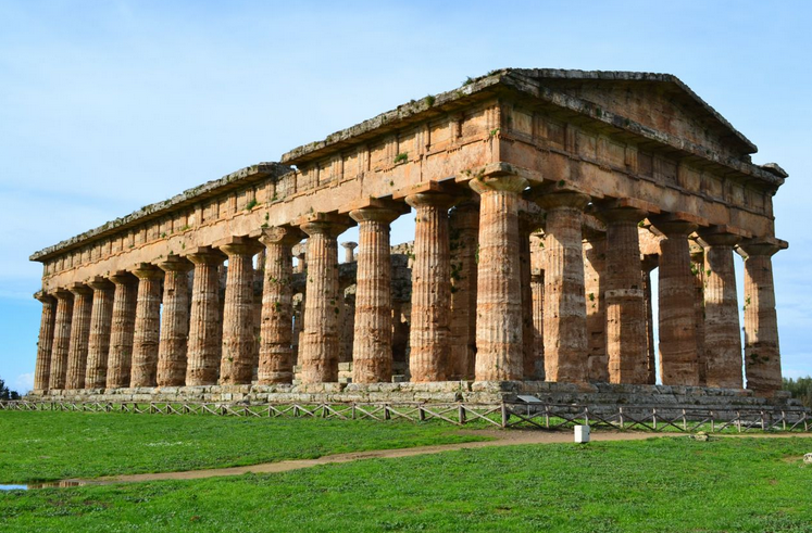 Paestum a tři středověké Řecké chrámy - Italie - cestování - dovolená v itálii - Panda na cestach - panda1709